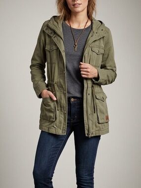 Olive Hooded Women's Jacket from BP